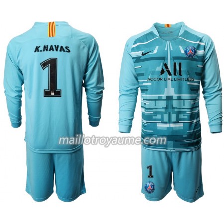Tenue Enfant Paris Saint Germain Gardien K NAVAS 1 III 2019/2020 ML (+ Short)